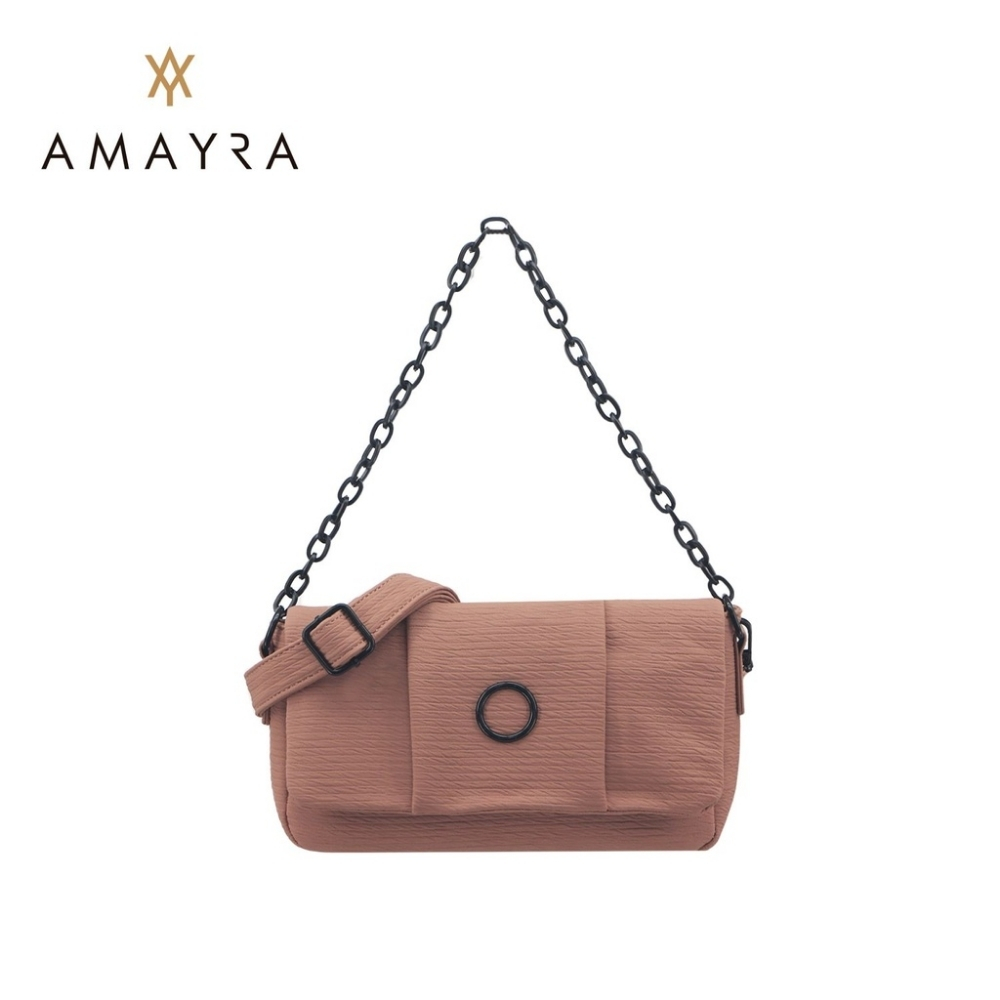 CARTERA CON CADENA AMARA