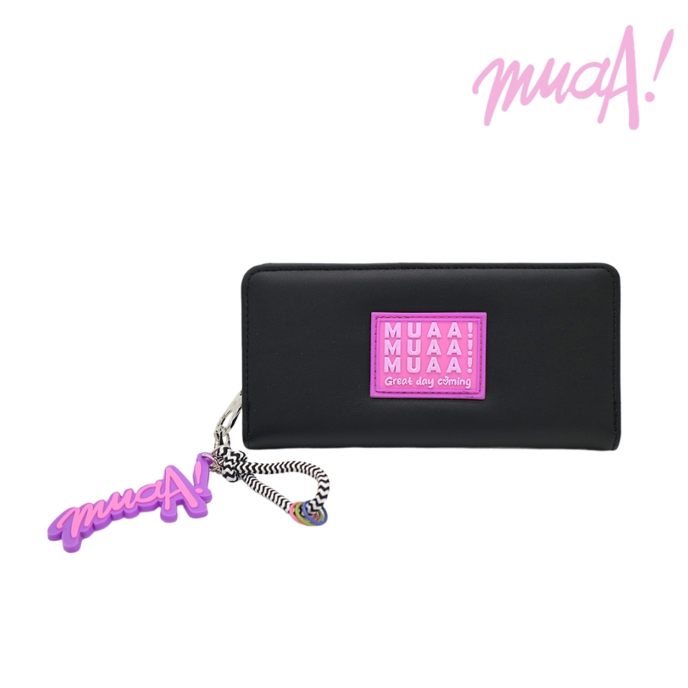 BILLETERA MUAA (7 NEGRO, 1 BEIGE, 1 ROSA)