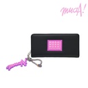 BILLETERA MUAA (7 NEGRO, 1 BEIGE, 1 ROSA)