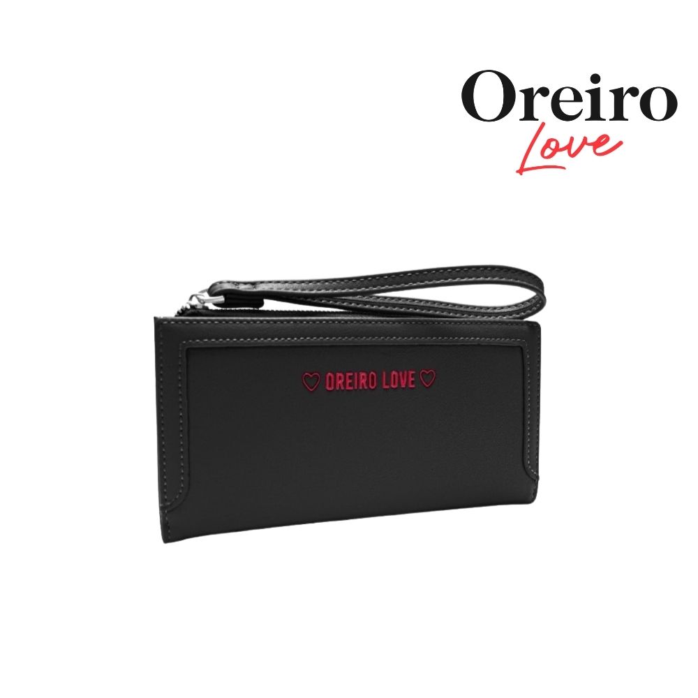 BILLETERA OREIRO LOVE (4 NEGRO, 1 VERDE)