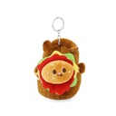 LLAVERO CHARM CAPIBARA CON MOCHILA
