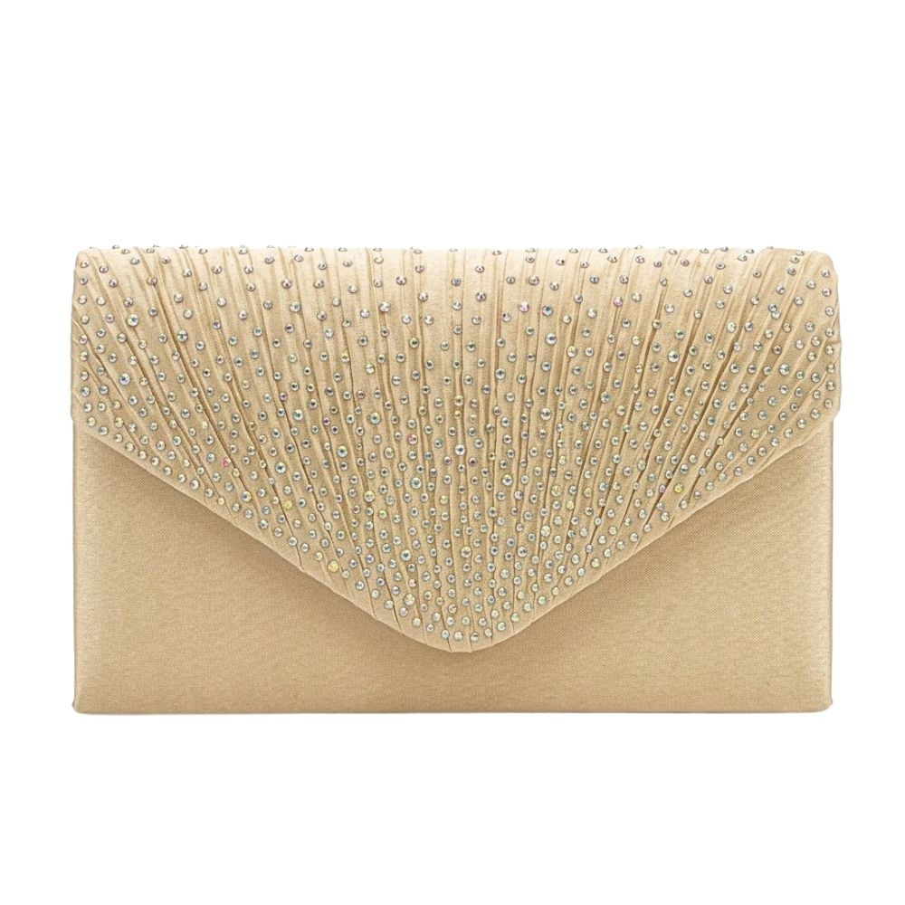 CARTERA DE FIESTA TIPO SOBRE CON CADENA PLATEADA
