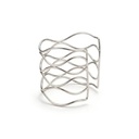 BRAZALETE ANCHO DISEÑO DE ONDAS