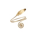BRAZALETE AJUSTABLE DISEÑO DE HOJA