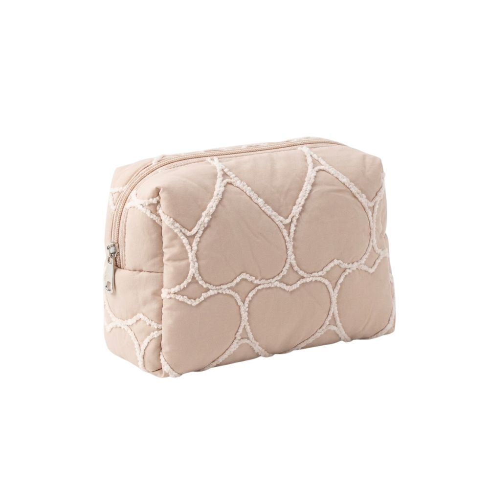 NECESER CON TEXTURA DE CORAZONES (2 MARRON CLARO, 2 VERDE, 2 BLANCO, 2 ROSA, 4 NEGRO)