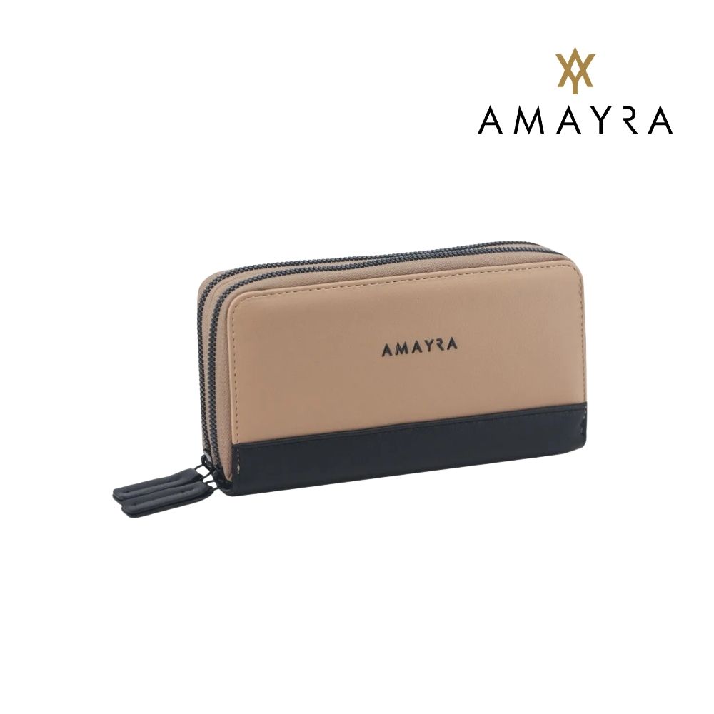 BILLETERA 2 DIVISIONES BICOLOR AMAYRA
