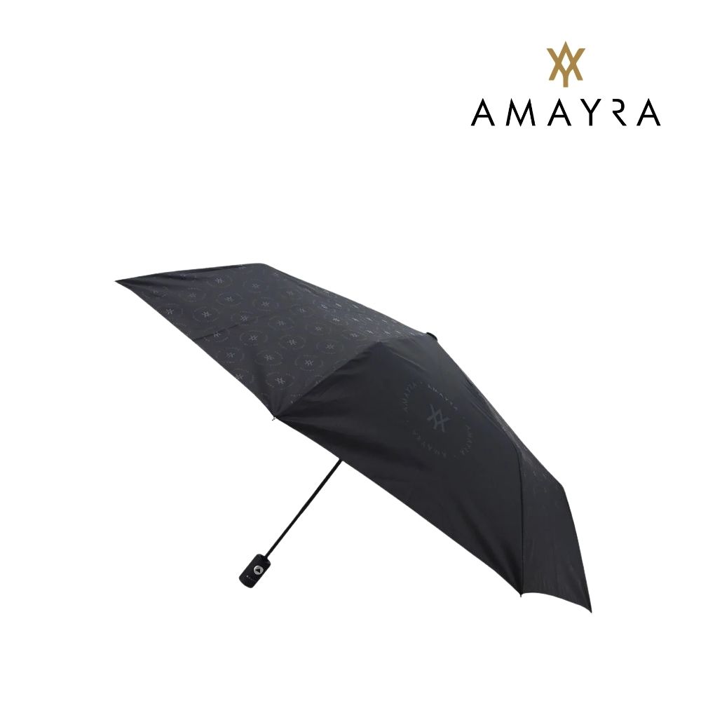 PARAGUAS CORTO AUTOMÁTICO 21" ESTAMPADA LOGO AMAYRA