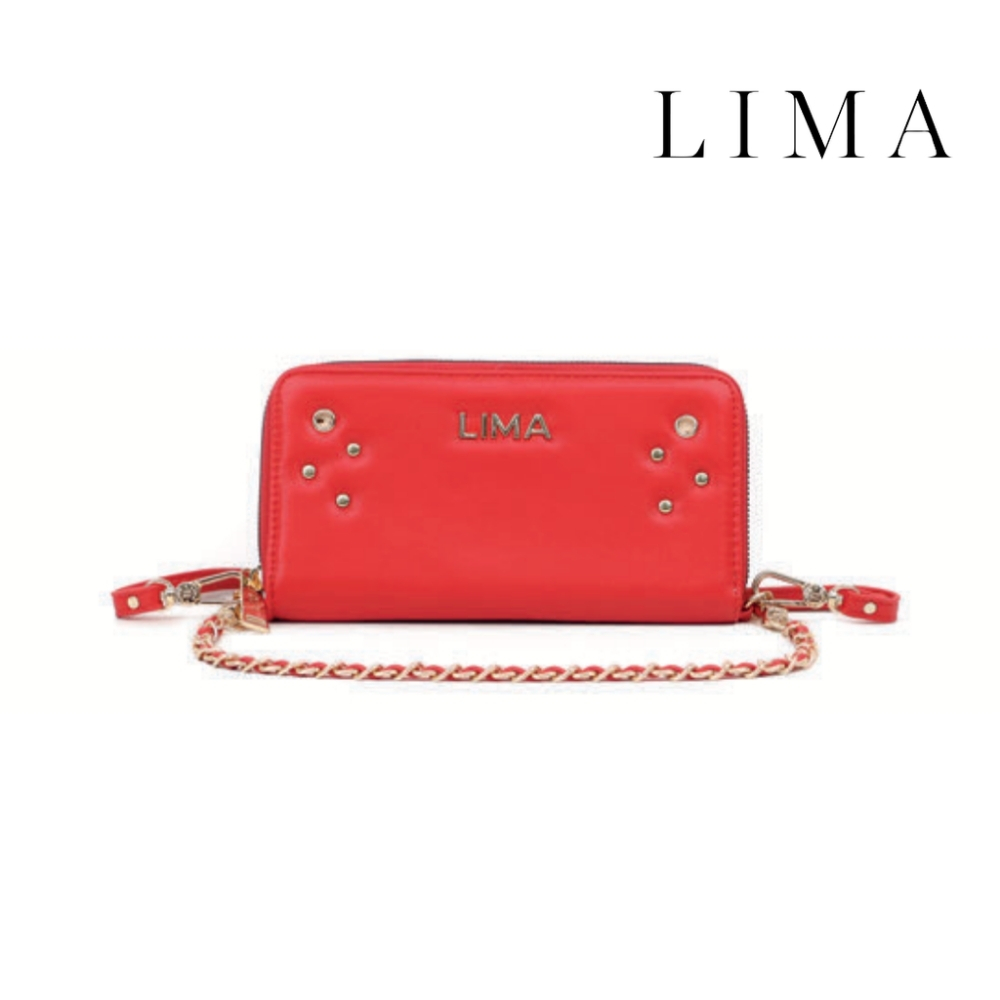 BILLETERA GRANDE COLOR LISO LIMA