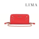 BILLETERA GRANDE COLOR LISO LIMA