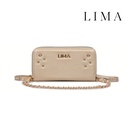 BILLETERA GRANDE COLOR LISO LIMA