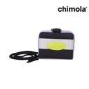 BILLETERA BICOLOR CON APLIQUE CHIMOLA