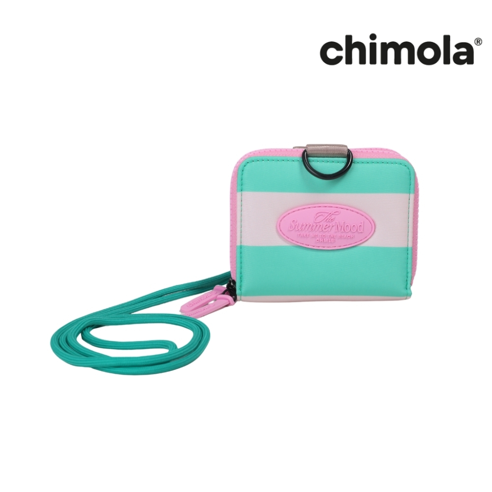 BILLETERA BICOLOR CON APLIQUE CHIMOLA