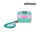 BILLETERA BICOLOR CON APLIQUE CHIMOLA