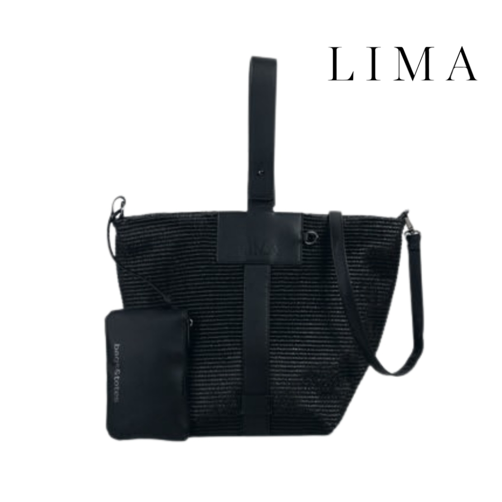 CARTERA TOTE BAG YUTE LIMA