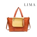CARTERA TOTE BAG BICOLOR LIMA