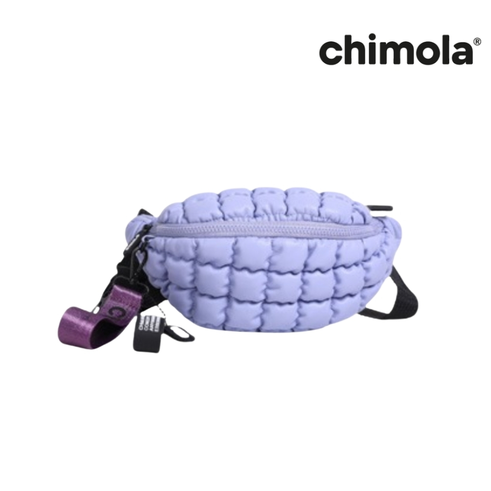 RIÑONERA PUFFER CON LLAVERO CHIMOLA
