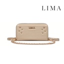 BILLETERA GRANDE COLOR LISO LIMA
