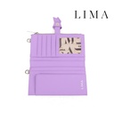 BILLETERA GRANDE COLOR LISO LIMA