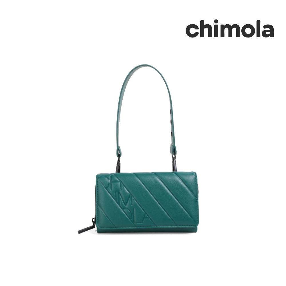 BILLETERA CON TAPA Y CORREA TIPO CARTERA CHIMOLA