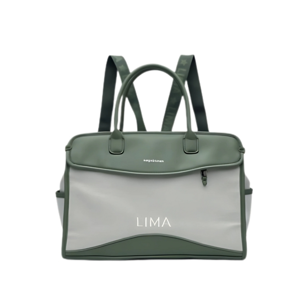 PORTAFOLIO TOTE BICOLOR LIMA