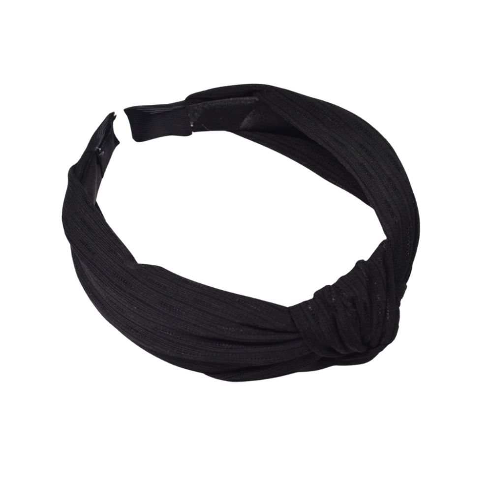 VINCHA TURBANTE COLORES LISOS X6 (13 AMARILLO, 8 GRIS, 7 ROSA, 2 NEGRO)