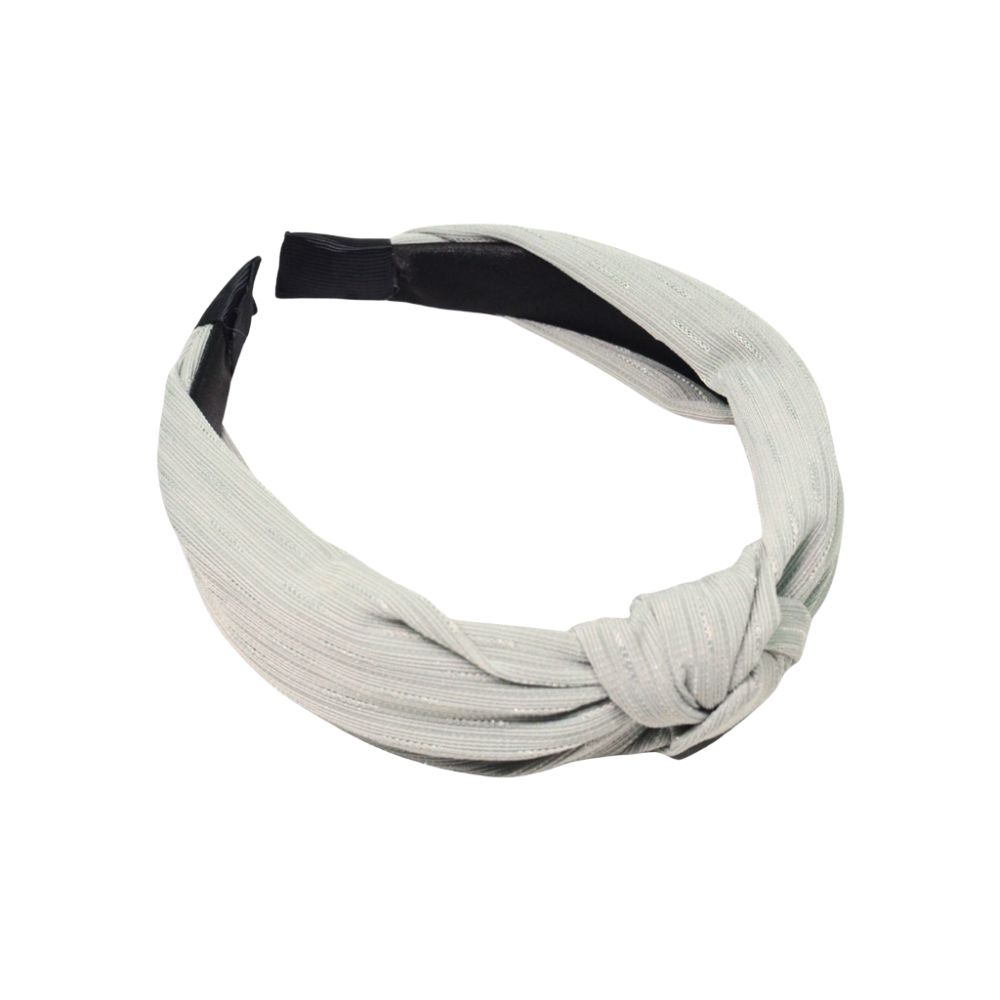 VINCHA TURBANTE COLORES LISOS X6 (13 AMARILLO, 8 GRIS, 7 ROSA, 2 NEGRO)