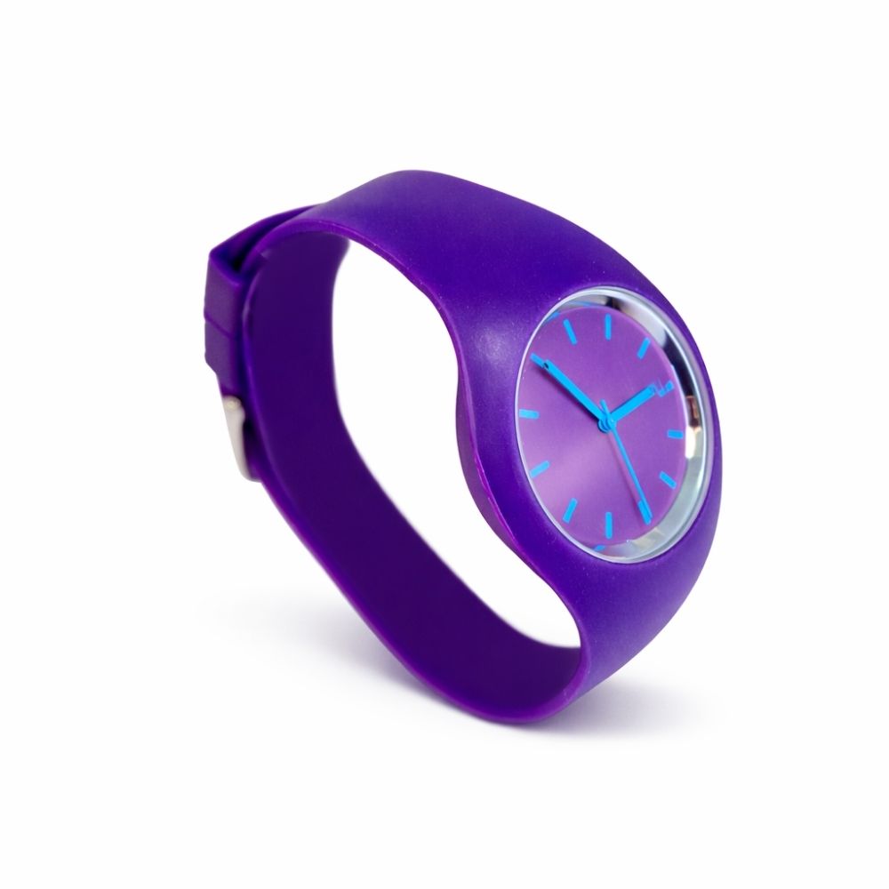 RELOJ DE DAMA MALLA DE SILICONA X12