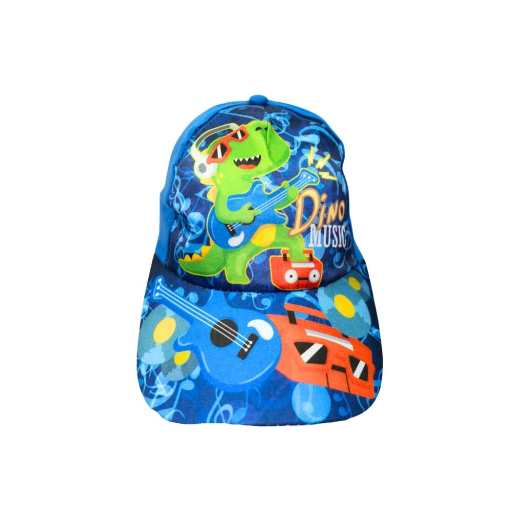 GORRA DE NIÑO CAMIONETA Y DINOSAURIO