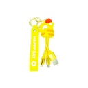 LLAVERO CHARM 3 EN 1 USB CARGADOR