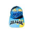 GORRA DE NIÑO CAMIONETA Y DINOSAURIO
