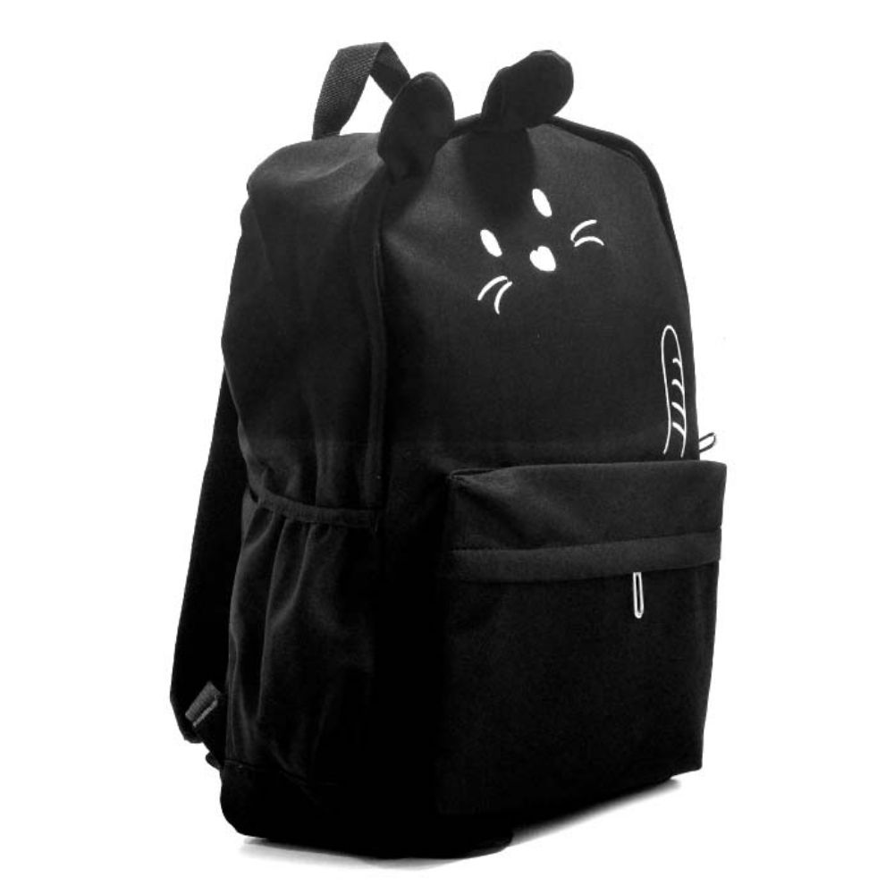 MOCHILA 18" CON OREJAS GATO