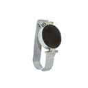 RELOJ ESPEJADO MALLA METALICA