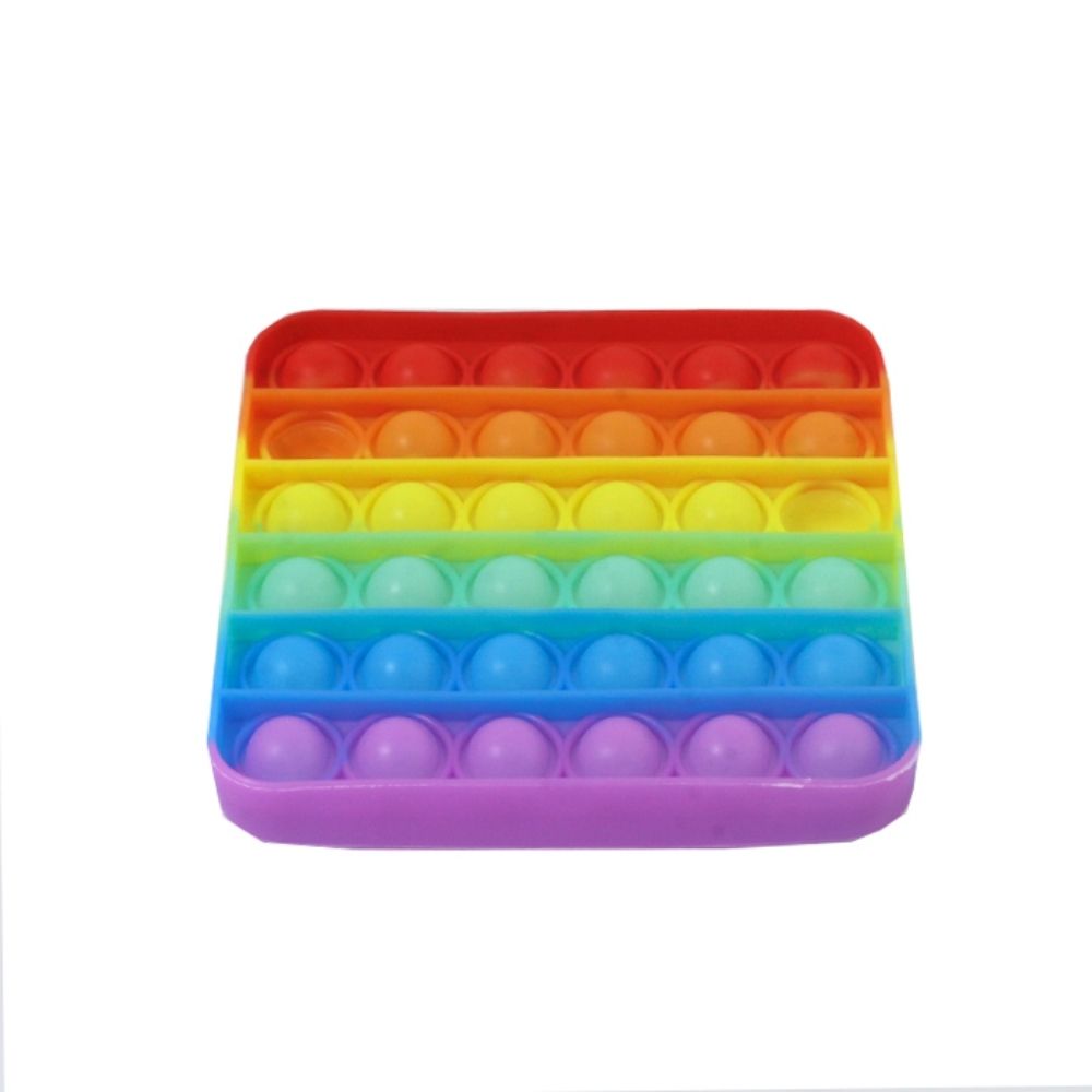 POP IT FORMAS ARCO IRIS 12x12cm
