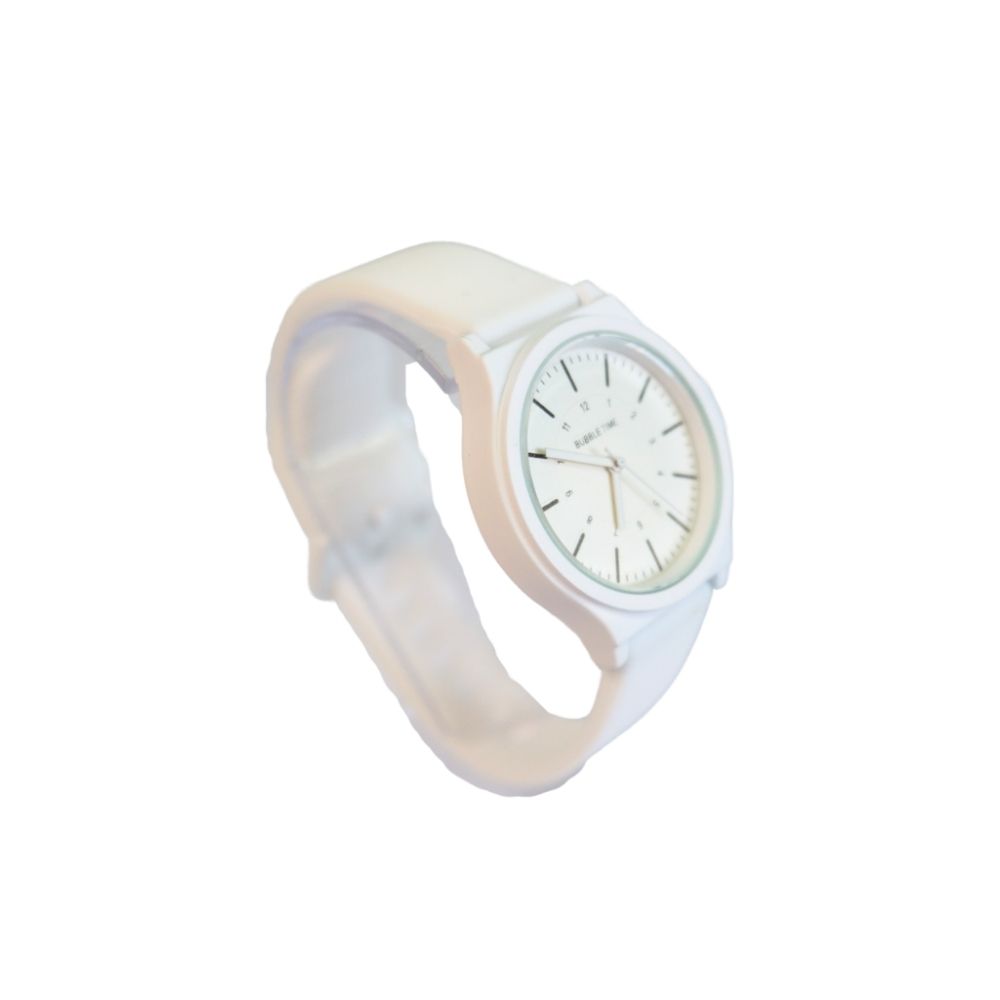 RELOJ CON MALLA DE SILICONA ESTAMPADO
