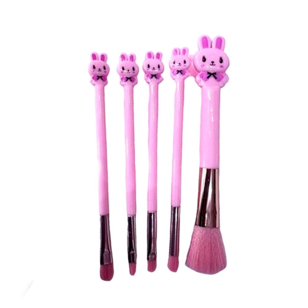 SET DE BROCHA DE MAQUILLAJE CONEJO