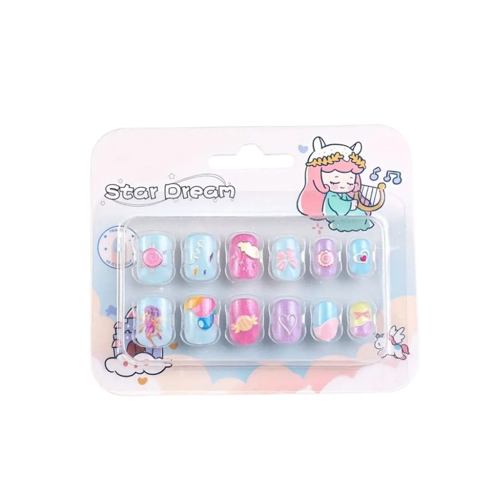 UÑAS INFANTILES VARIOS MOTIVOS