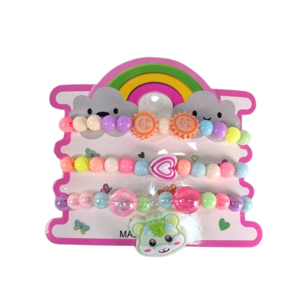SET INFANTIL DE PULSERAS MOSTACILLAS