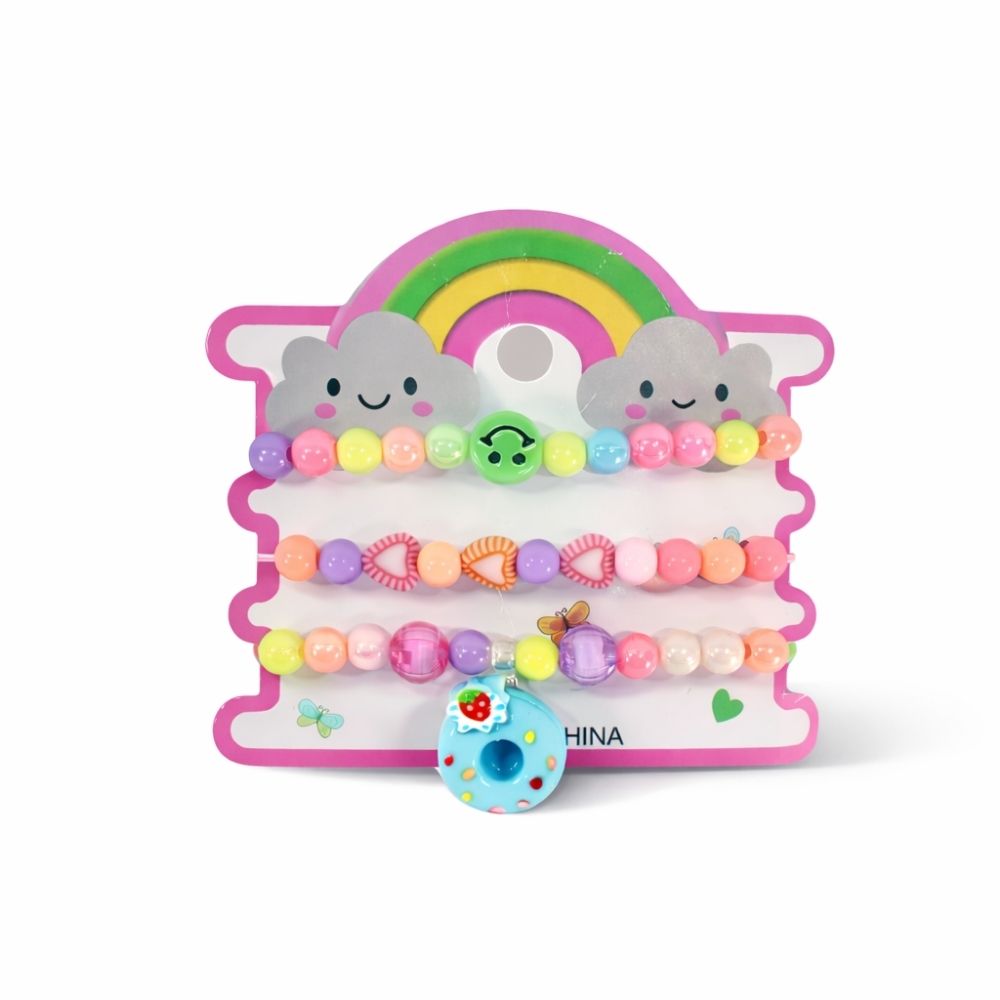 SET INFANTIL DE PULSERAS MOSTACILLAS