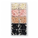 COLERO TUL CON PERLAS X4 UNIDADES