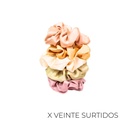 SCUNZI DE SATEN COLOR LISO (PACK X20)
