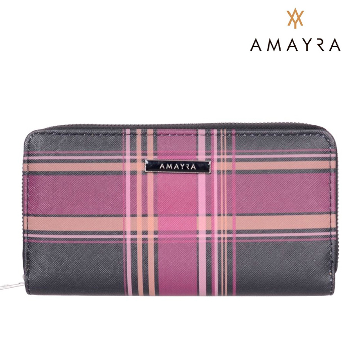 [33570] BILLETERA AMAYRA 1 CIERRE 10x19x3cm