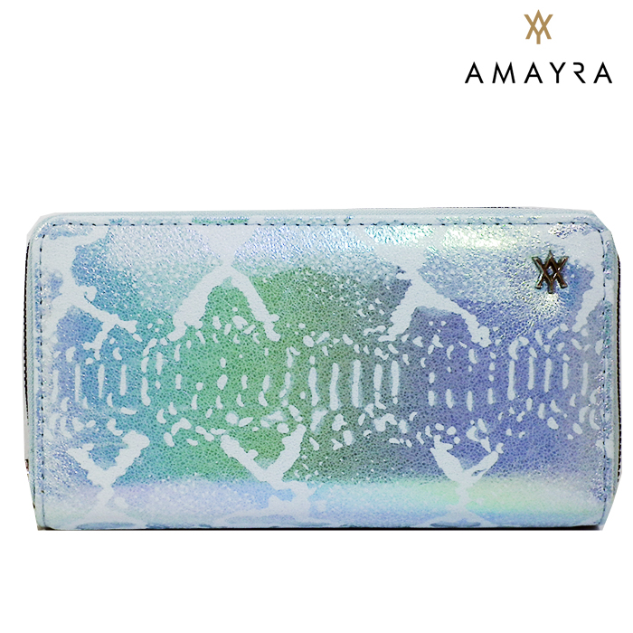 [34933] BILLETERA SERPIENTE HOLOGRAFICA AMAYRA