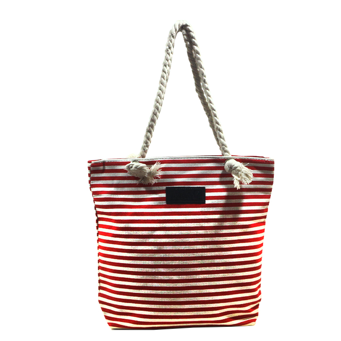[34760] BOLSO PLAYERO RAYAS FINAS
