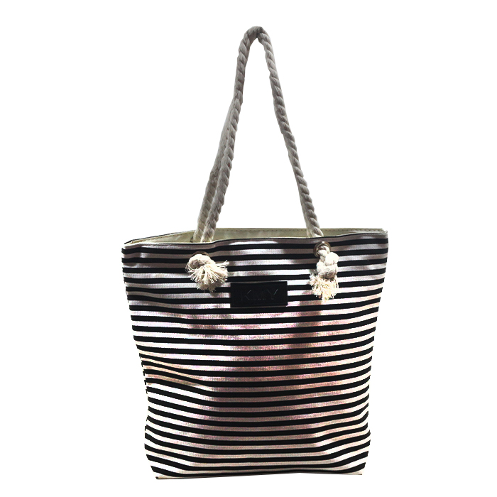[34760] BOLSO PLAYERO RAYAS FINAS