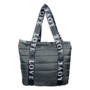 [41540] BOLSO PUFFER C/ CORREA ESTAMPADA