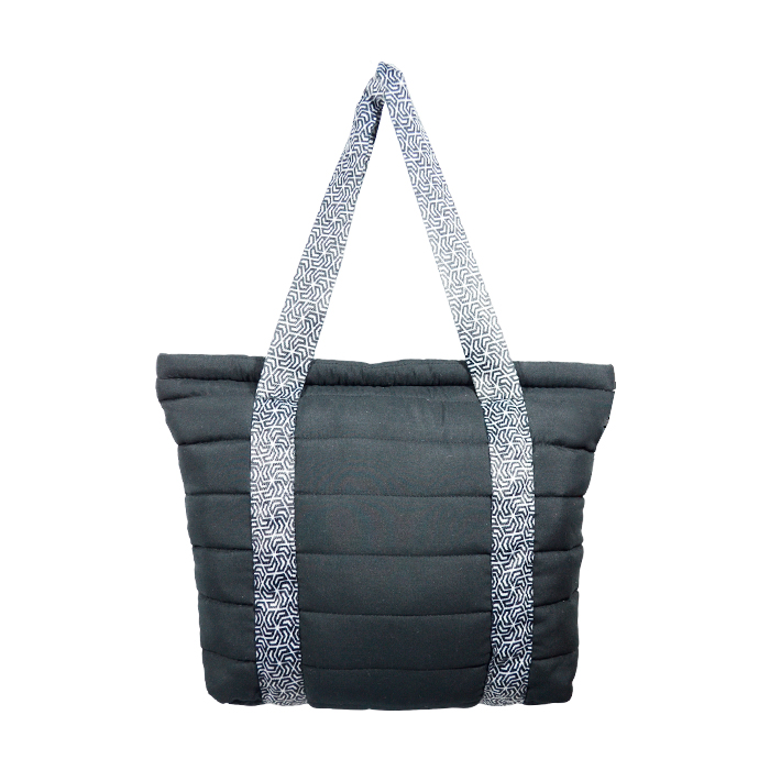 [41540] BOLSO PUFFER C/ CORREA ESTAMPADA