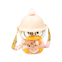 [42220] BOTELLA DE AGUA FORMA DE PATITO C/ CORREA + STICKERS