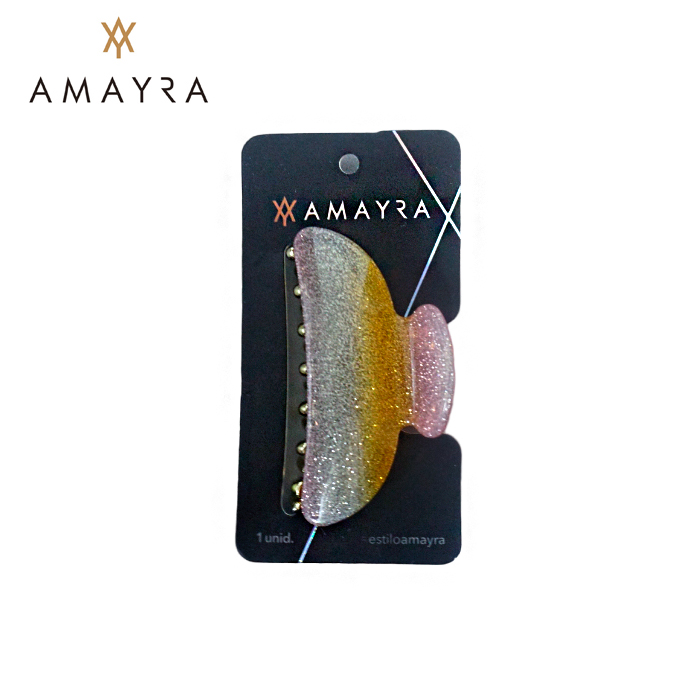 [40705] BROCHE AMAYRA 3.00 CM ALTO X 0.65 CM ANCHO