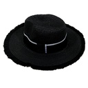 [29305] CAPELINA CON CINTA Y FLECOS