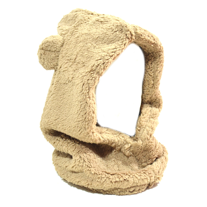 [28172] CAPUCUELLO DE PELUCHE OREJAS DE OSO